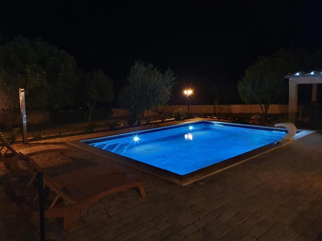 Villa Pag Dubrava Relax With Pool Bosana Luaran gambar
