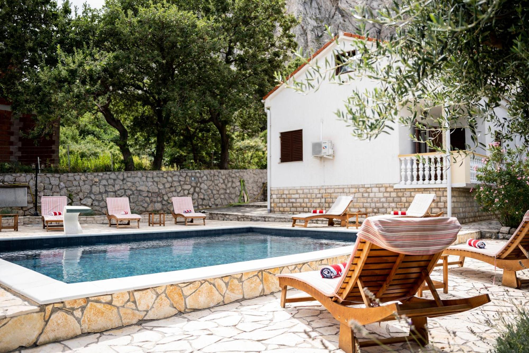 Villa Pag Dubrava Relax With Pool Bosana Luaran gambar