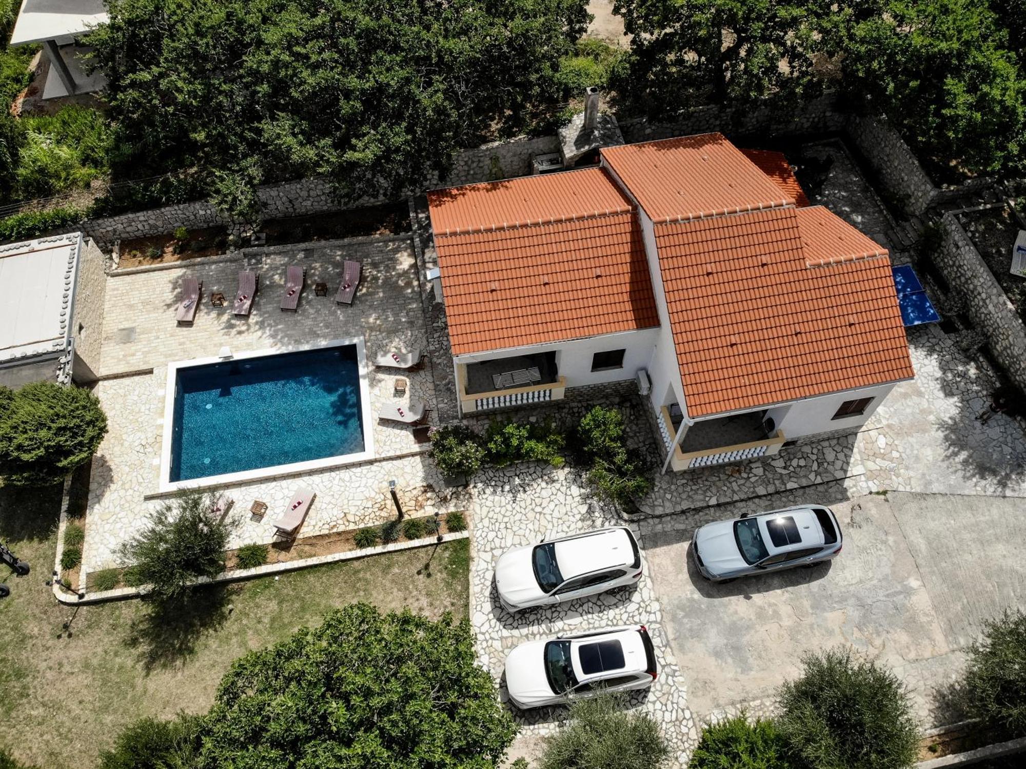 Villa Pag Dubrava Relax With Pool Bosana Luaran gambar